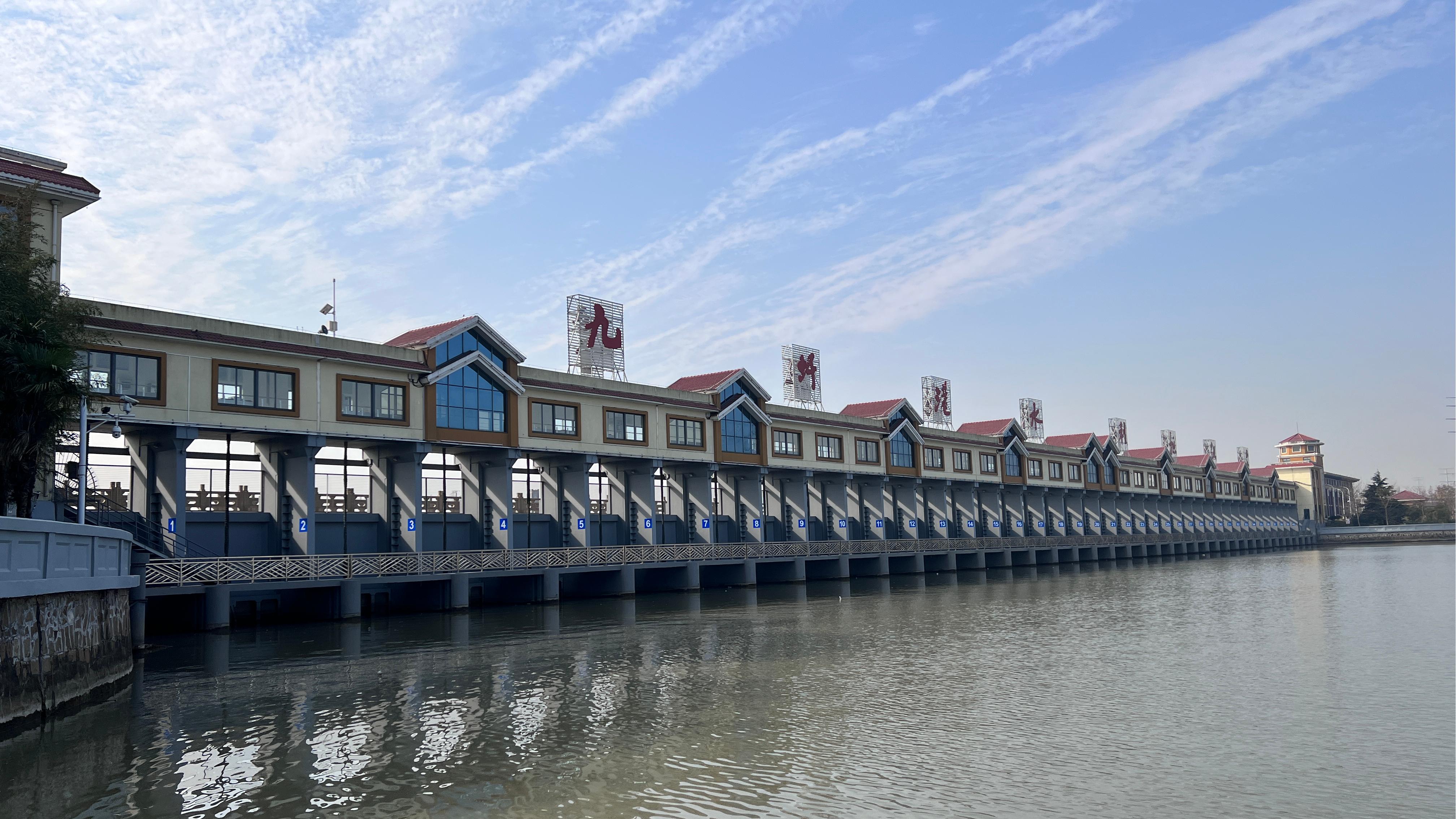 江苏南通九圩港闸防碳化项目