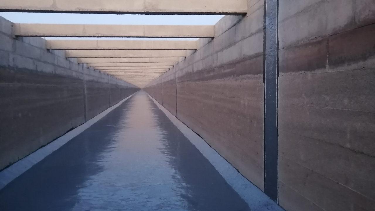 甘肃疏勒河流域双塔灌区总干渠座槽底板及伸缩缝修复工程