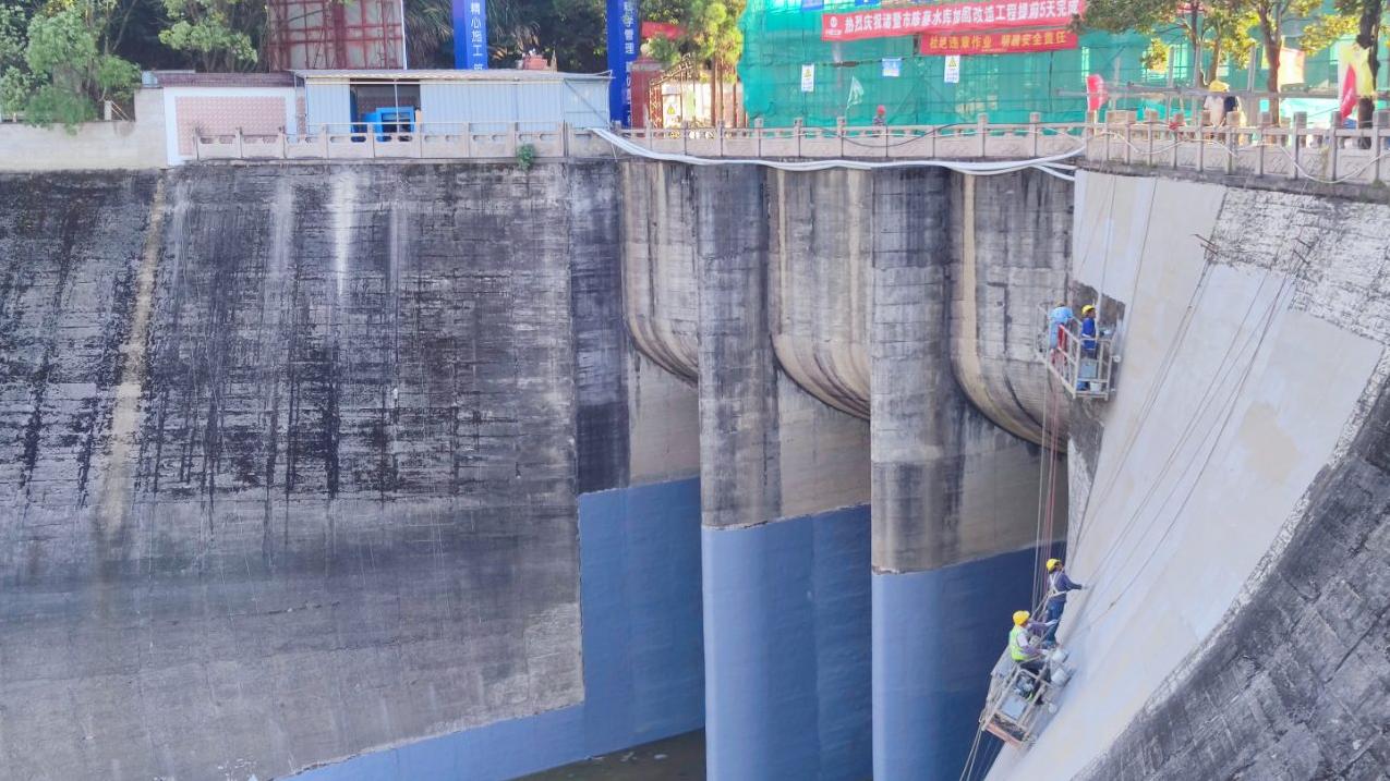 陈蔡水库泄洪闸及原输水放空洞进水口闸表面混凝土修复及防护工程